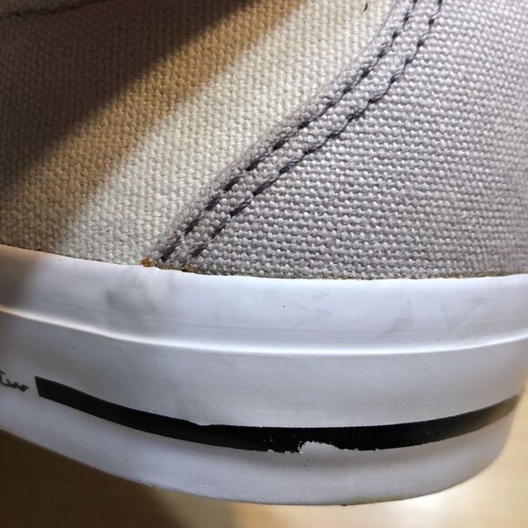 TRAVIS MATHEW GOLF CANVAS STEADMEN SHOES GREY 9 - Picture 9 of 10